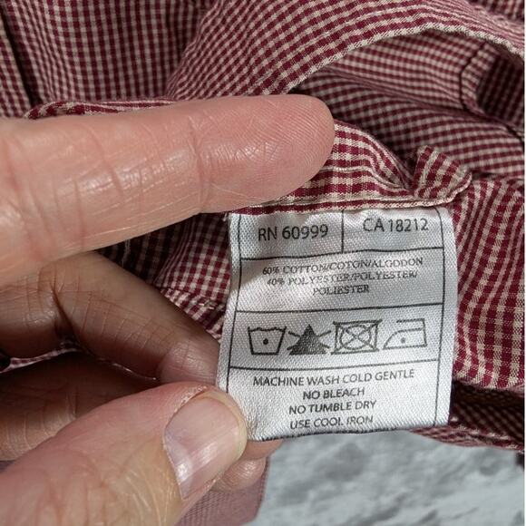 Razorbacks Shirt Mens XXL Antigua Button Down Arkansas Nails head Hogs Logo - Picture 6 of 7